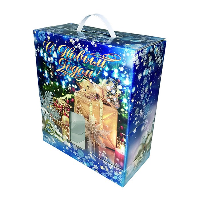 Подарочная коробка "Сияние", большая, 28.5 х 14 х 33 см