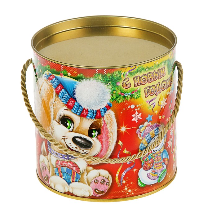 Подарочная коробка-тубус "Лапуля", 12 х 12 см