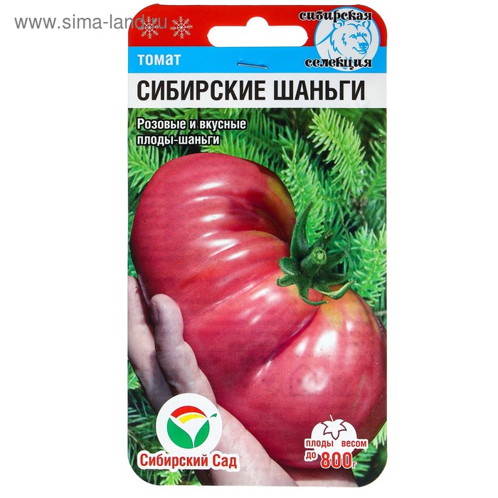 томат сибирские лапти Семена Томат Сибирские шаньги, среднеранний, 20 шт