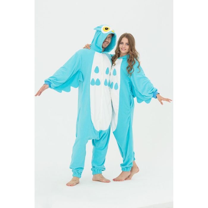 Комбинезон-кигуруми "Сова", р-р 44-46 (S), рост 164-172 см