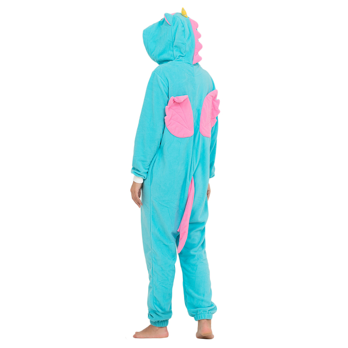 Комбинезон-кигуруми "Бирюзовый единорог", р-р 48-50 (L), рост 176-184 см
