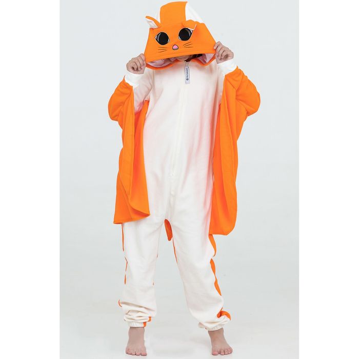 Комбинезон-кигуруми детский "Белка-летяга", рост 128 см
