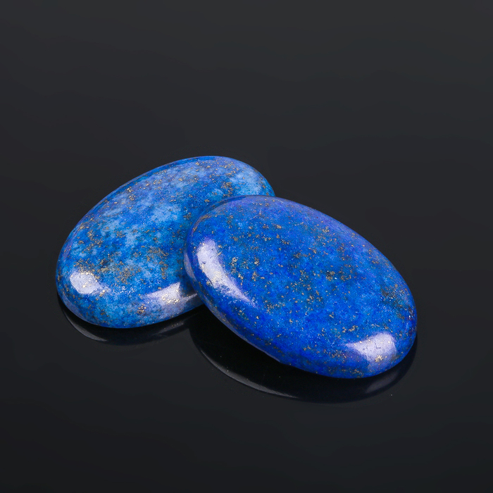 Кабошон "Лазурит" овал 20*30мм (набор 2шт)