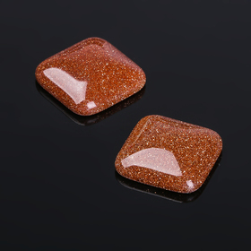 

Кабошон "Авантюрин коричневый" квадрат 18*18мм (набор 2шт)