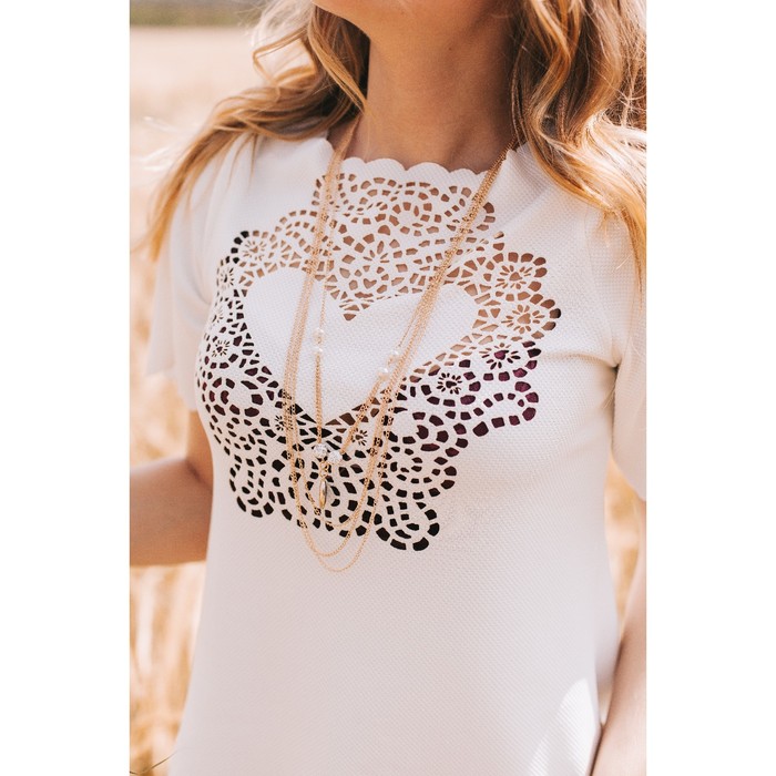 Кулон "Пальмира" 4 нити, эллипс, цвет бело-чёрный в золоте, 80см