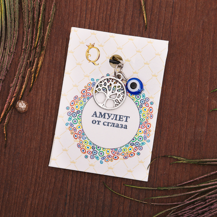 Кулон-оберег "Глазик" и дерево