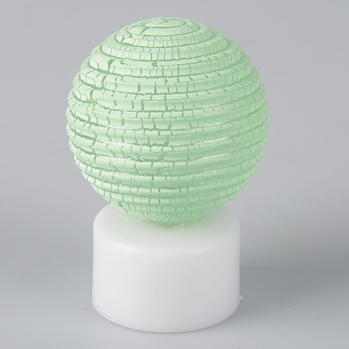 Светильник "Ребристый шар" (МИКС, 3xLR44 в комплекте) 5x5x7,5 см