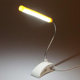 

Лампа на прищепке "Стиль" желтый 13LED 1,5W провод USB 4x9x31,5 см