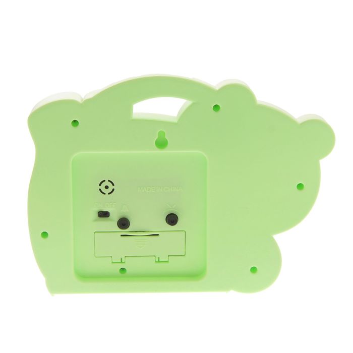 Будильник детский "Животные", 18х14х4.5 см