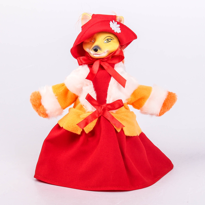 Кукла-перчатка "Лисица Весна"
