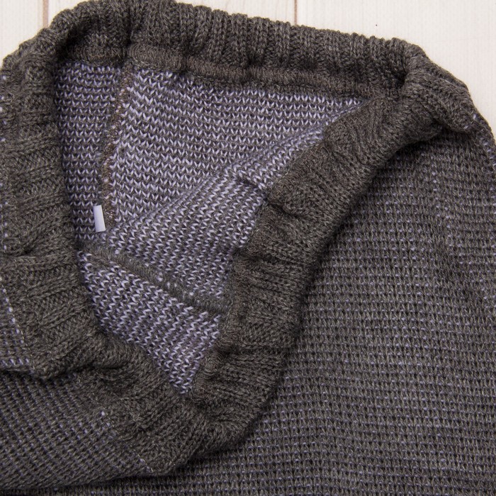 Брюки детские, рост 122 см, цвет серый 91122