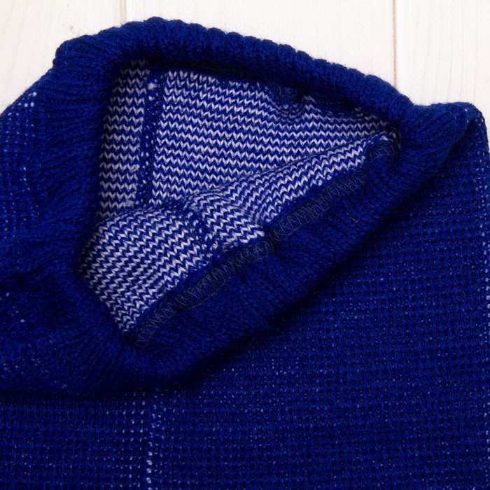 Брюки детские, рост 128 см, цвет синий 91122