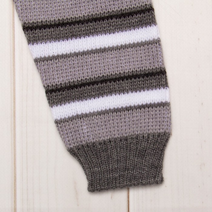 Брюки детские, рост 110 см, цвет серый 91123