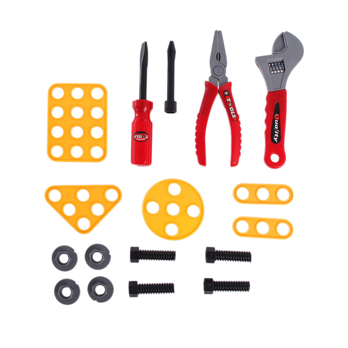 Набор инструментов "Собери сам", 17 элементов