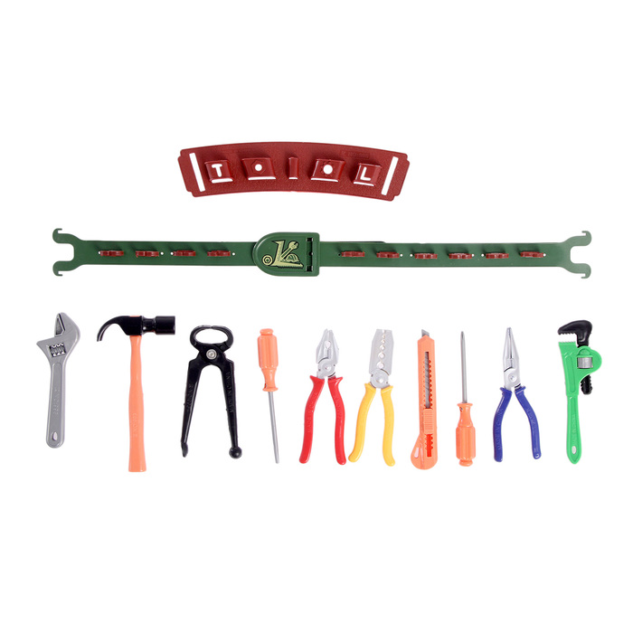 Набор инструментов "Мастер", с поясом, 12 элементов