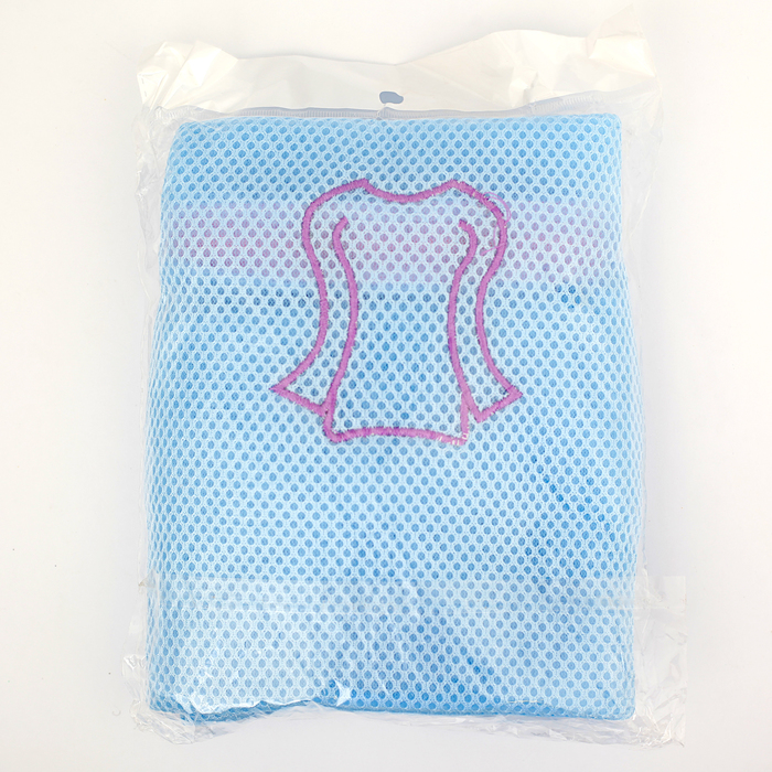 Мешок для стирки, крупная сетка, трехслойная 180 гр. цвет МИКС