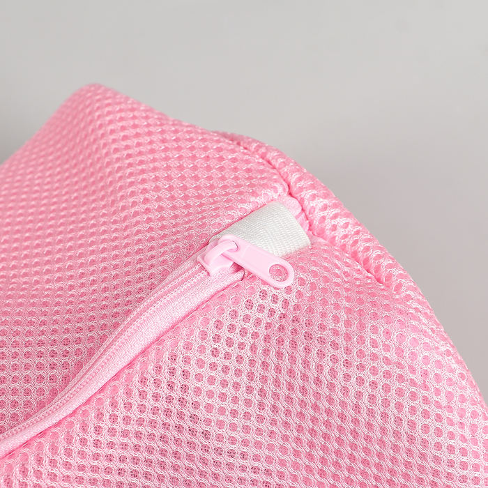 Мешок для стирки, крупная сетка, трехслойная 180 гр. 34х23x23 см цвет МИКС