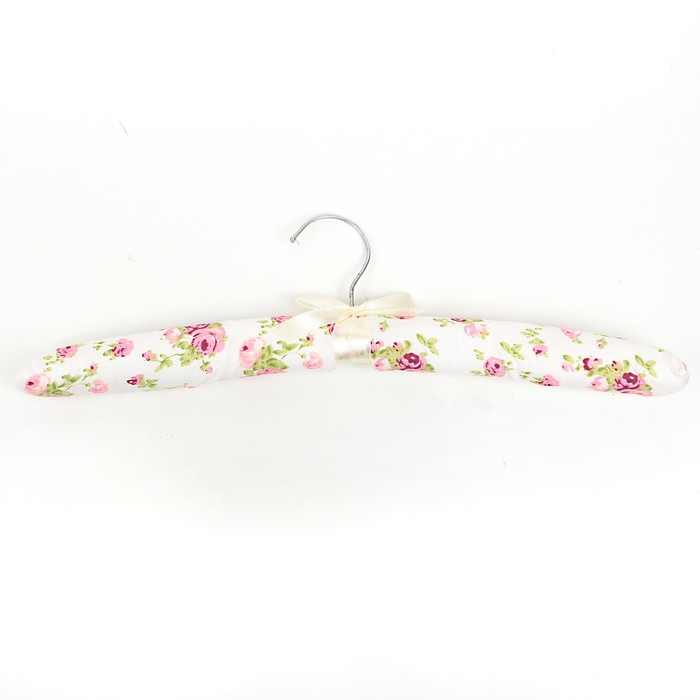 Вешалка мягкая размер 40-42 "Цветочная поляна", цвет МИКС