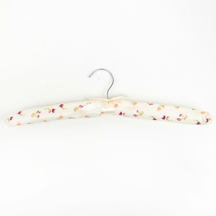 Вешалка мягкая размер 40-42 "Цветочная поляна", цвет МИКС