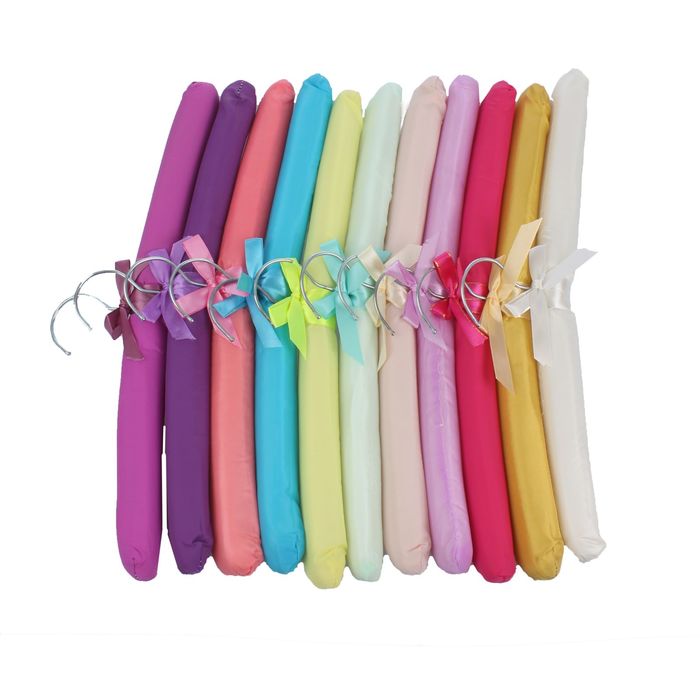 Вешалка мягкая размер 40-42 "Атлас", цвет МИКС