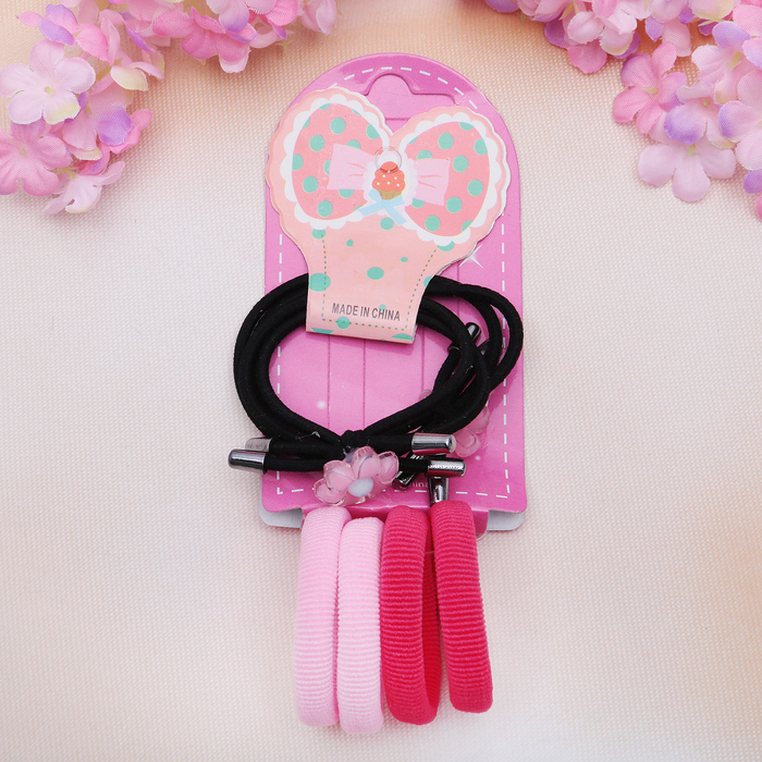 Набор резинок для волос "Анечка" 6 шт ромашки