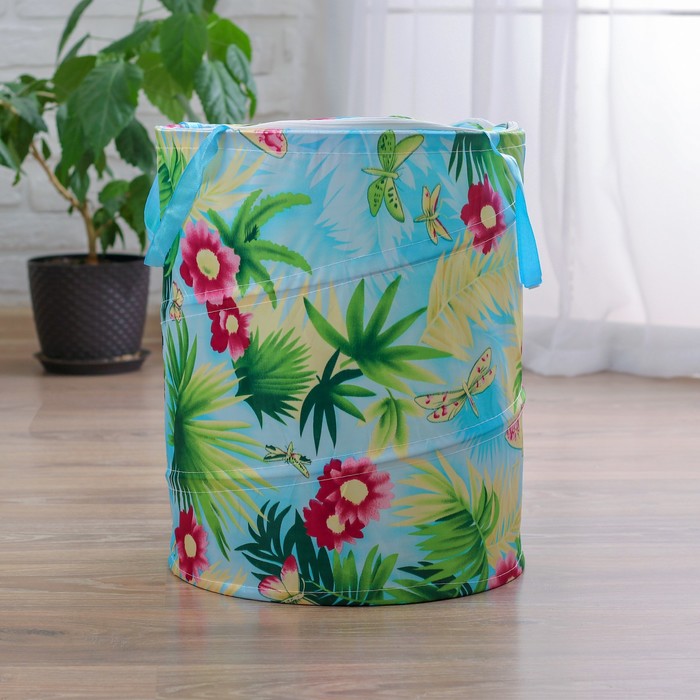 Корзина для игрушек "Райские цветы"