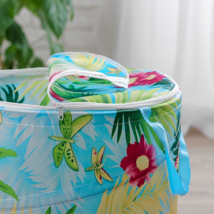 Корзина для игрушек "Райские цветы"