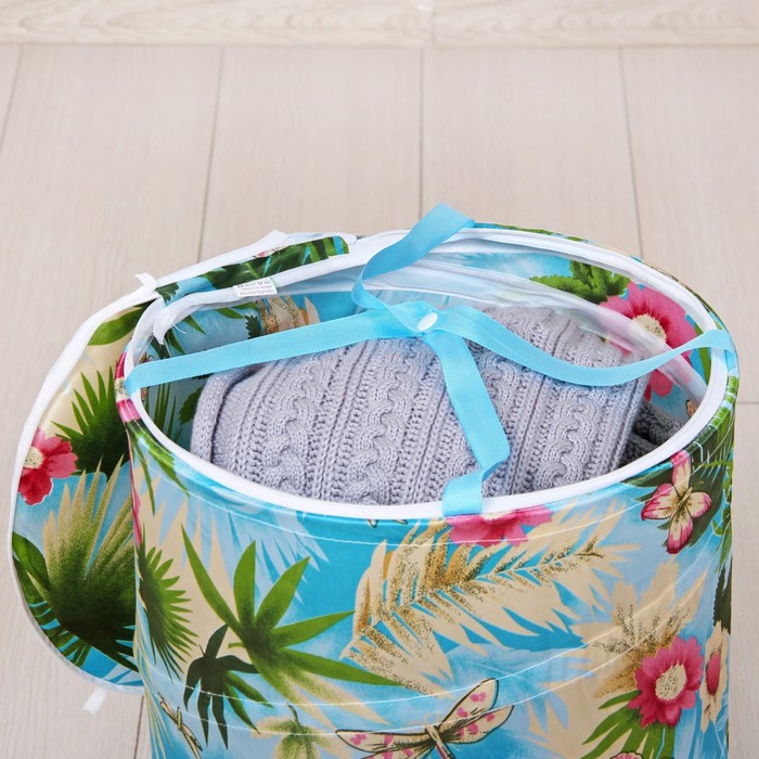 Корзина для игрушек "Райские цветы"