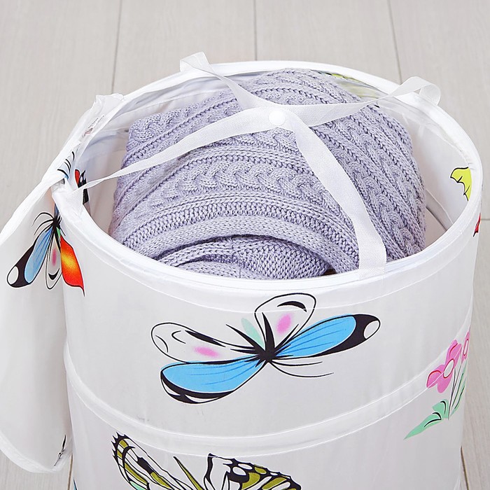 Корзина для игрушек "Бабочки"