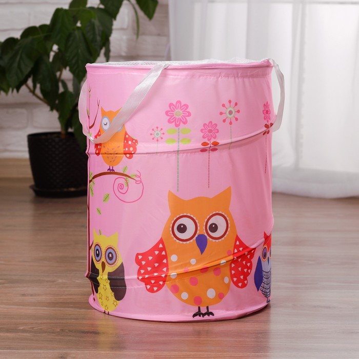 Корзина для игрушек "Совушки"