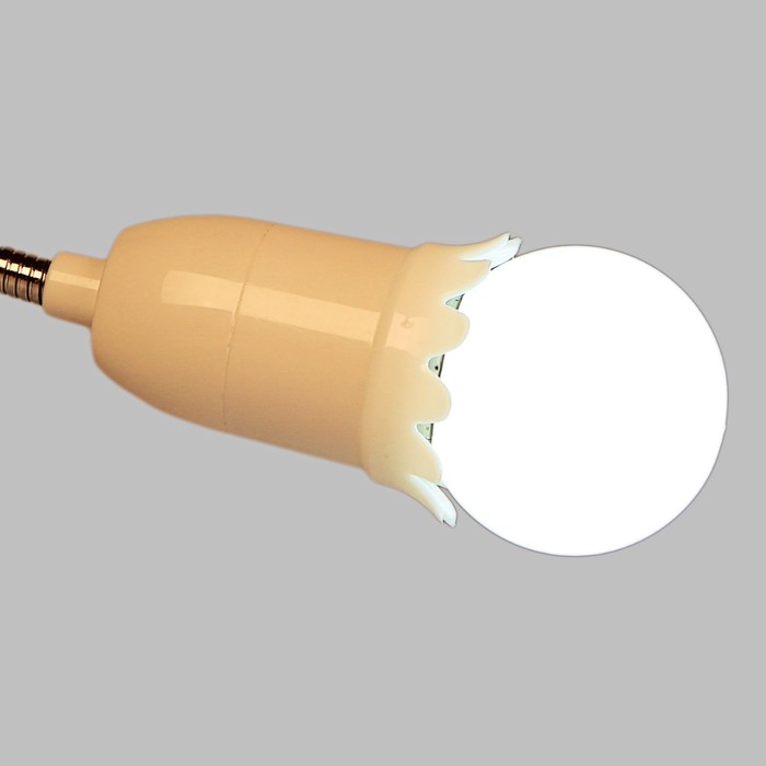 

Лампа светодиодная Luazon Lighting "Шар", G45, Е27, 1.5 Вт, для белт-лайта, белая
