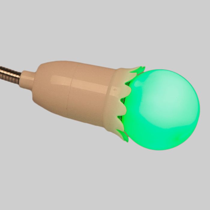 Лампа светодиодная декоративная Шарик d=40 мм, 6 led SMD, ЗЕЛЕНЫЙ, фасовка по 100 штук