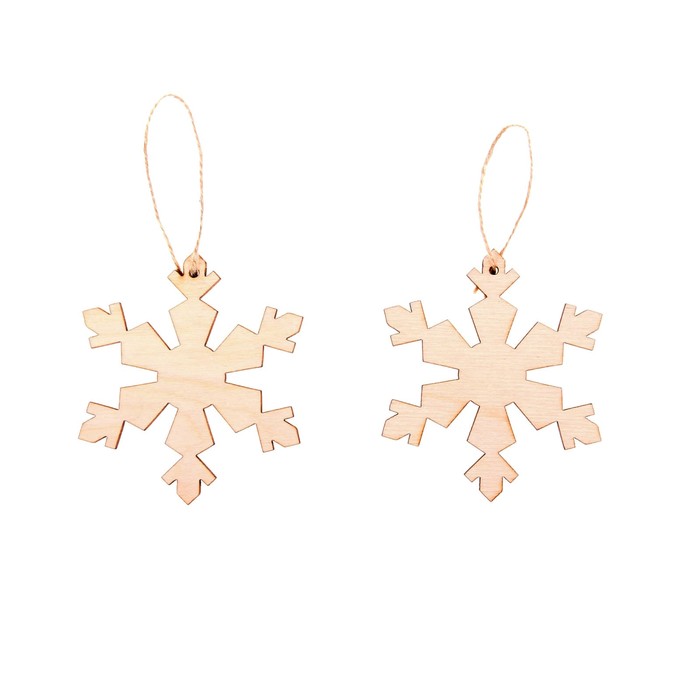 Подвеска "Снежинка" набор 2 шт.