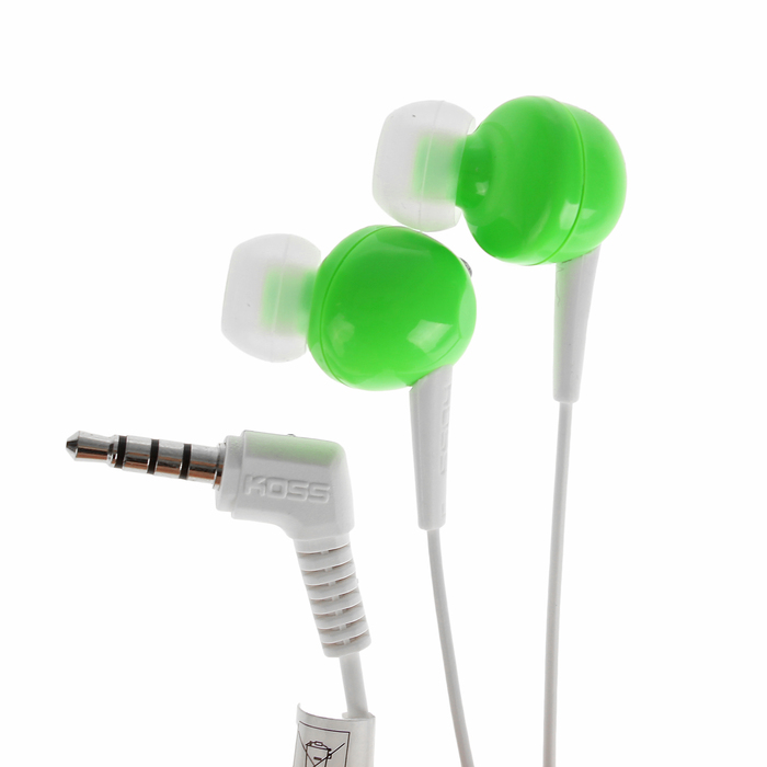 Гарнитура KOSS KEB6i G Green, зеленые