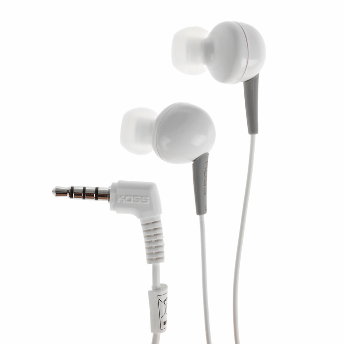 Гарнитура KOSS KEB6i W White, белые