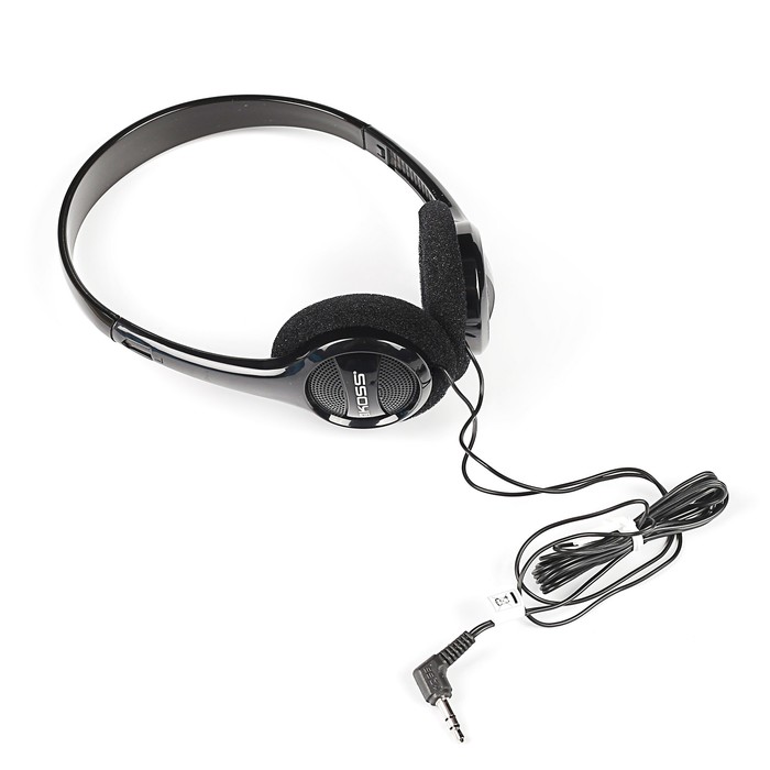 Наушники KOSS KPH7, 3 пары сменных амбушюров, провод 1.2, черные