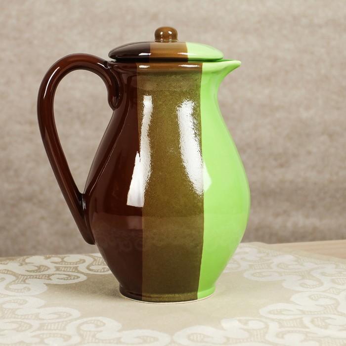 Молочный набор "Иллюзия", шоколадно-салатовый