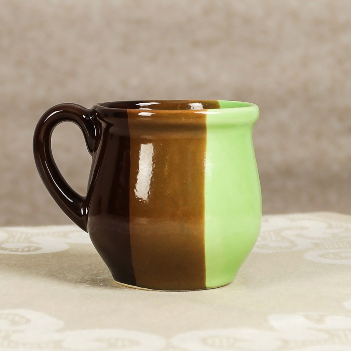 Молочный набор "Иллюзия", шоколадно-салатовый