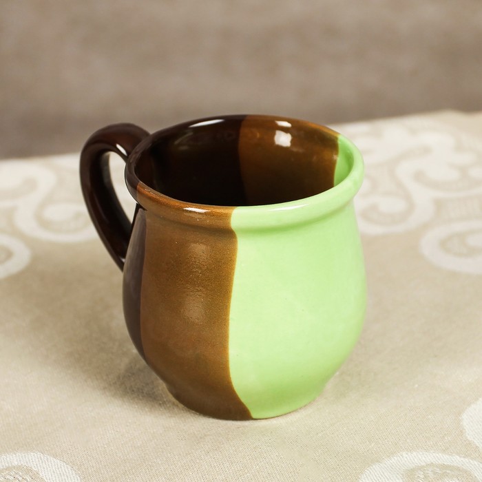 Молочный набор "Иллюзия", шоколадно-салатовый