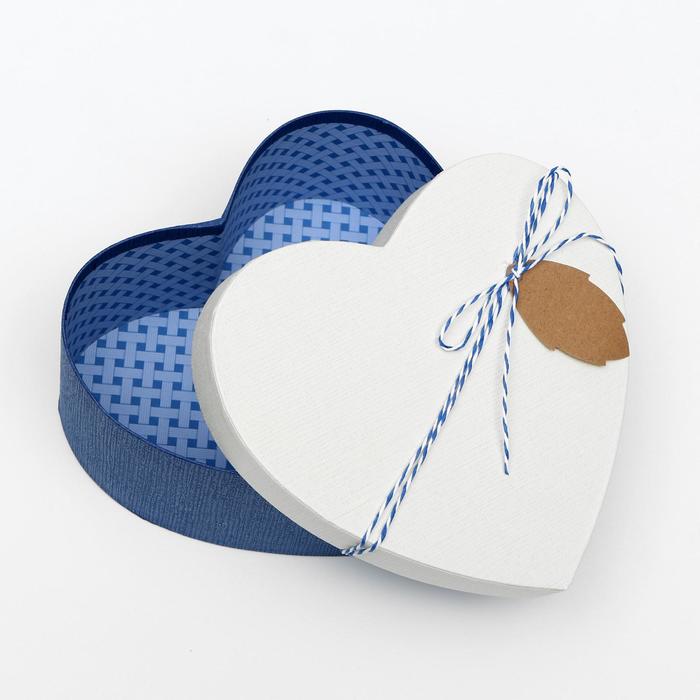 Набор коробок 4в1, синий, 29 х 26 х 13 - 19 х 17 х 8 см