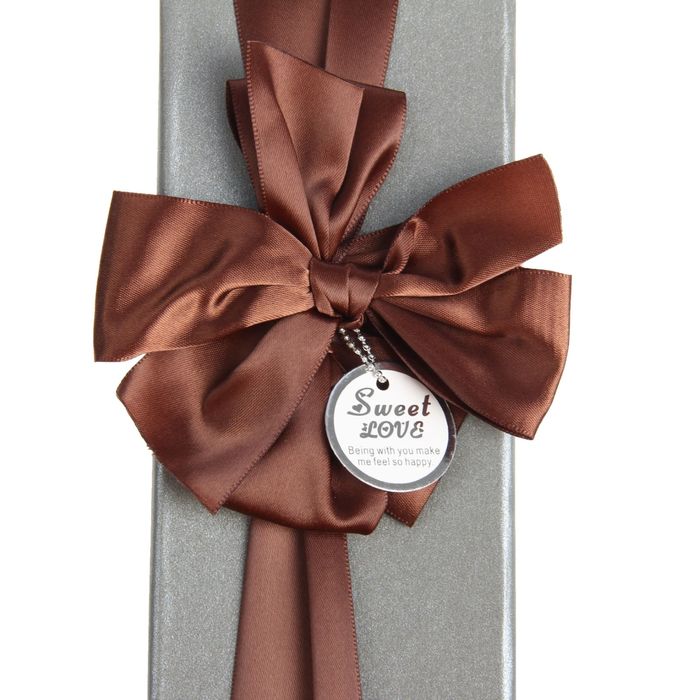 Набор коробок 2в1, серебристый, 37 х 10,5 х 9,5 - 33,5 х 8 х 8 см