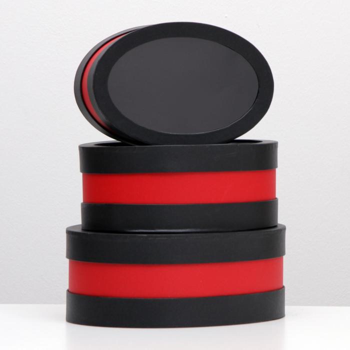 Набор коробок 3в1 с окном, 31,5 х 24 х 12 - 23,5 х 15,5 х 10 см