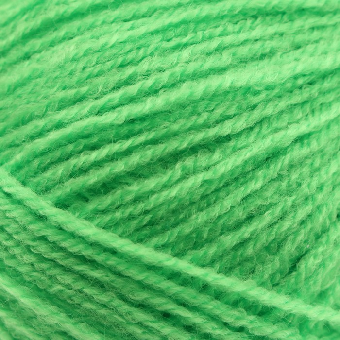 Пряжа "Adelia Natali" 100% акрил 300м/50гр (15 св.зеленый)