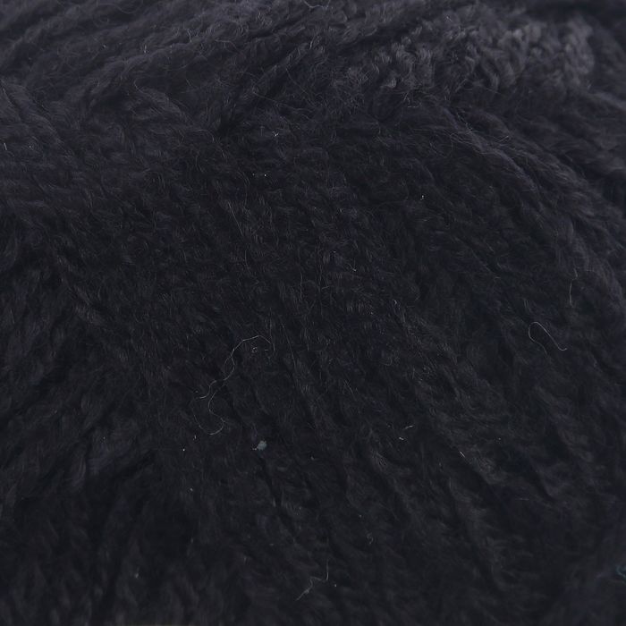 Пряжа "Adelia Natali" 100% акрил 300м/50гр (20 черный)