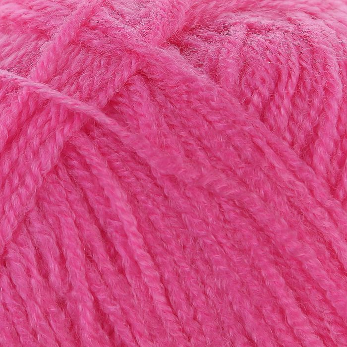 Пряжа "Adelia Natali" 100% акрил 300м/50гр (26 яр.розовый)