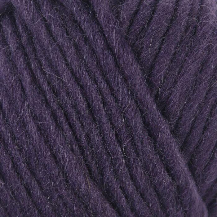 Пряжа "Adelia Benny" 100% шерсть 96м/100гр (798 т.фиолетовый)