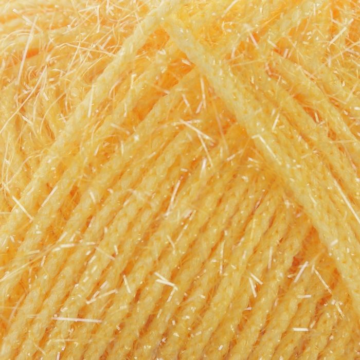 Пряжа "Adelia Brilliant" 100% полиэстер 90м/50гр (20 св.жёлтый)