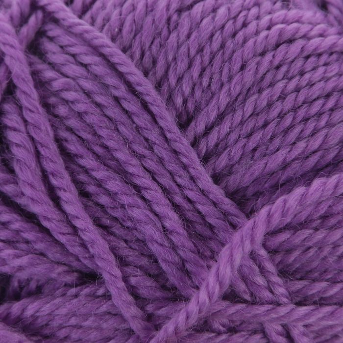 Пряжа "Adelia Fiona" 50% шерсть, 50% акрил 90м/50гр (300 фиолетовый)