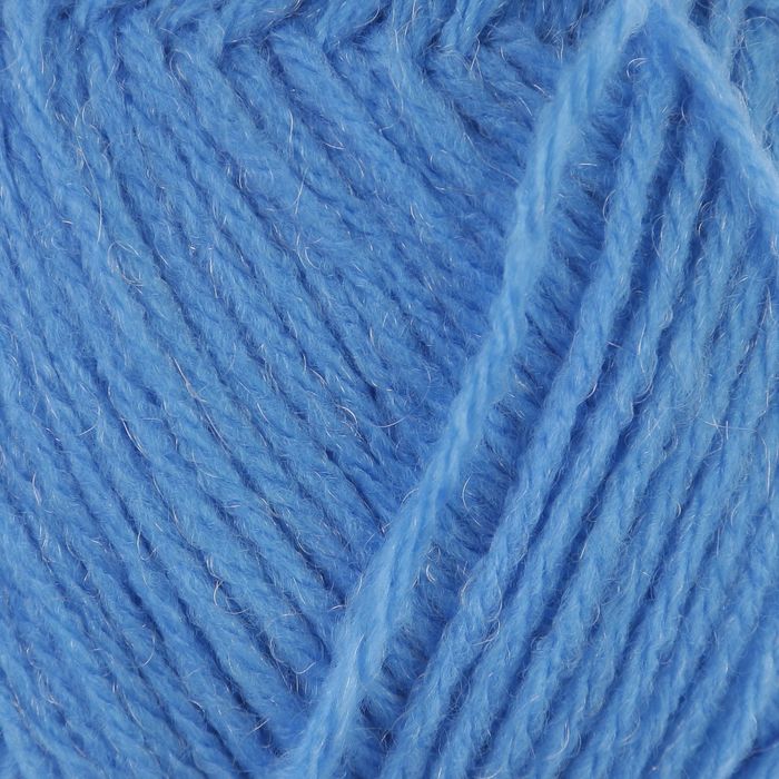 Пряжа "Adelia Nicole" 90% акрил, 10% нейлон 245м/100гр (12 яр.голубой)