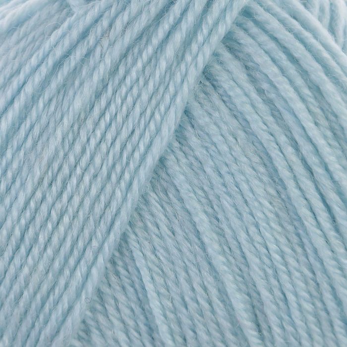 Пряжа "Adelia Olivia" 60% акрил, 40% шерсть 250м/100гр (26 св.голубой)